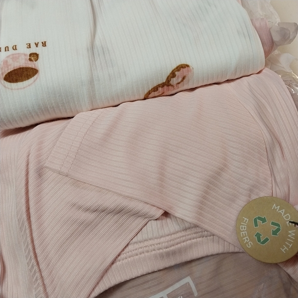 Rae Dunn "BREAKFAST IN BED" Pajamas - Picture 7 of 10